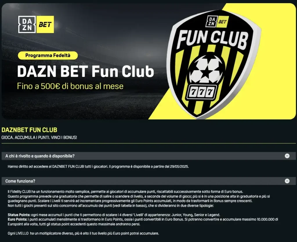 daznbet bonus